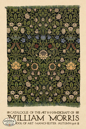 Pdxc21703B -- Patterns William Morris Color Illustration