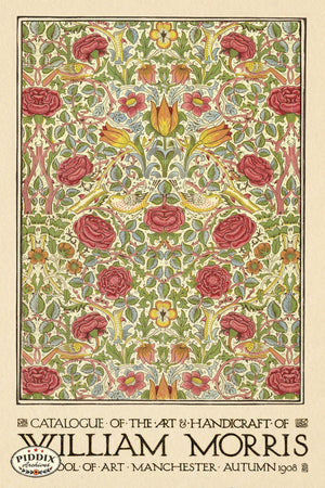 Pdxc24654C -- Patterns William Morris Color Illustration