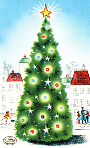 PDXC18650a -- Christmas Tree Houses
