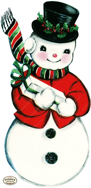 PDXC20469t -- Snowman Present