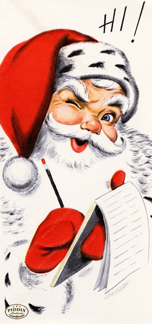 PDXC21604a -- Santa Winking Hi