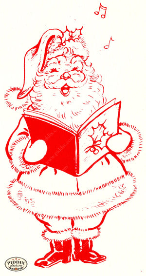 PDXC23484b -- Santa Singing
