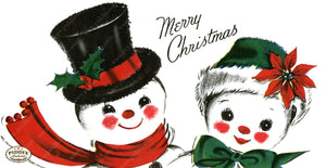 PDXC23496a -- Snowman Merry Christmas