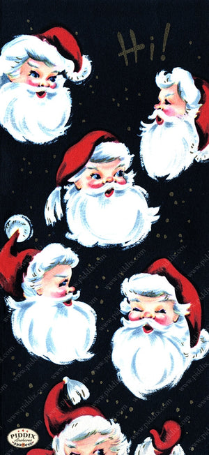 PDXC23517a -- Santa Faces Hi