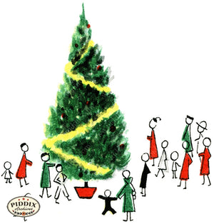 PDXC23564b -- Christmas Tree People