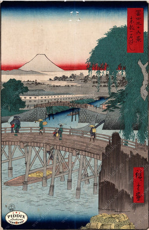 Japanese Woodblocks 1850S Pdxc5813 Color Illustration