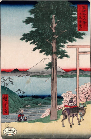 Japanese Woodblocks 1850S Pdxc5814 Color Illustration