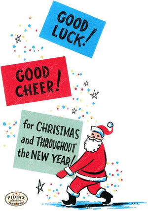 PDXC10013a -- Christmas Words Color Illustration
