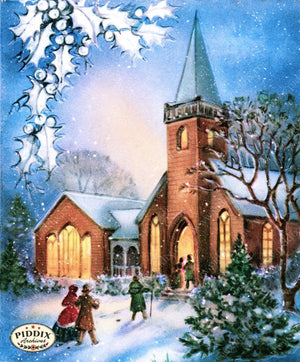 Pdxc10045A -- Snowy Scenes Color Illustration