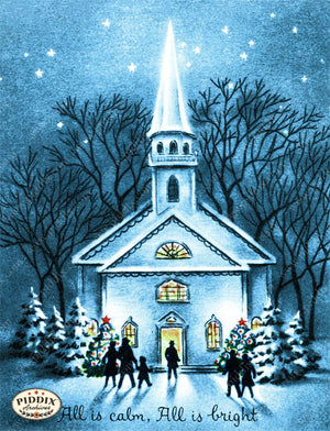 Pdxc10106A -- Snowy Scenes Color Illustration