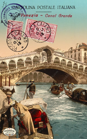 Pdxc14816 -- Travel Postcards Original Collage