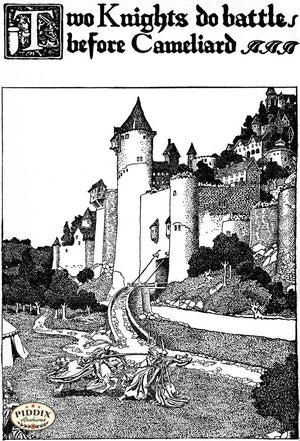 PDXC15826-- Black & White Fairy Tales Black & White Engraving