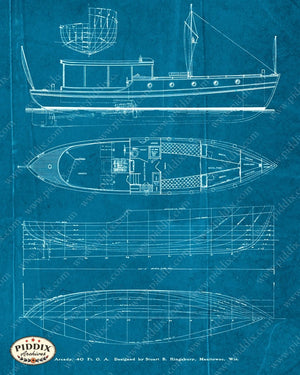 Pdxc16530B -- Blueprints Original Collage