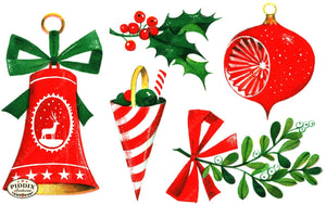 Pdxc18959A -- Christmas Patterns Color Illustration