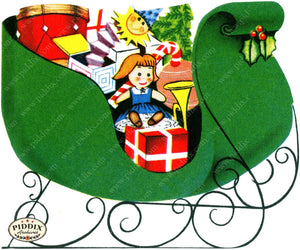 PDXC19123a -- Santa Claus Color Illustration