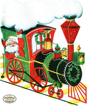 PDXC19136a -- Santa Claus Color Illustration