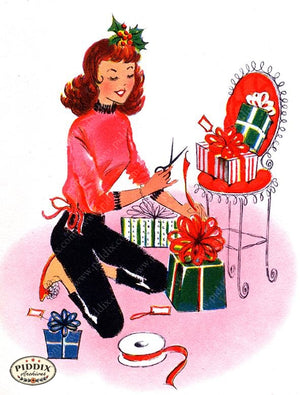 PDXC19476a -- Christmas Color Illustration