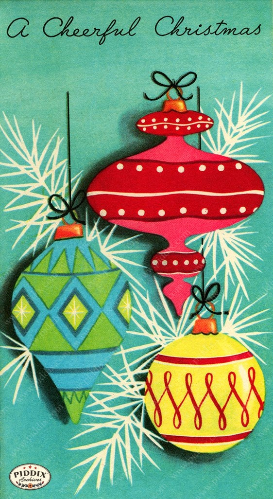PDXC19910a -- Christmas Ornaments - piddix