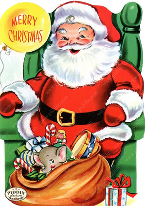 PDXC19915a -- Santa Claus Color Illustration