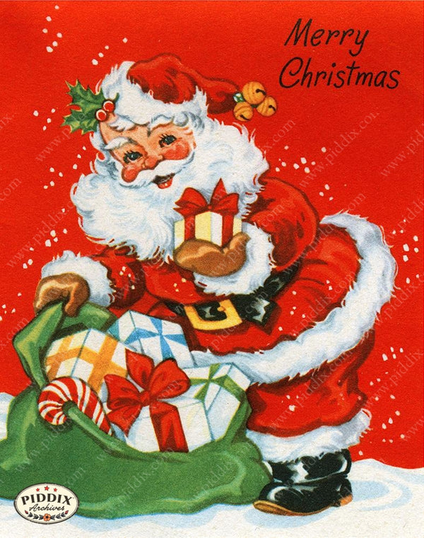 売れ筋がひクリスマスプレゼント！ pdxc19941a-santa-claus-color- クリスマス