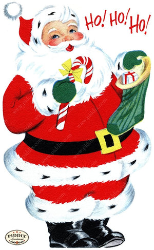 PDXC20119a -- Santa Claus Color Illustration