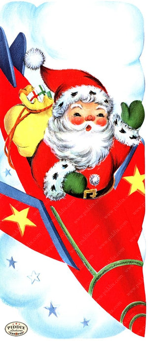 PDXC20155a -- Santa Claus Color Illustration