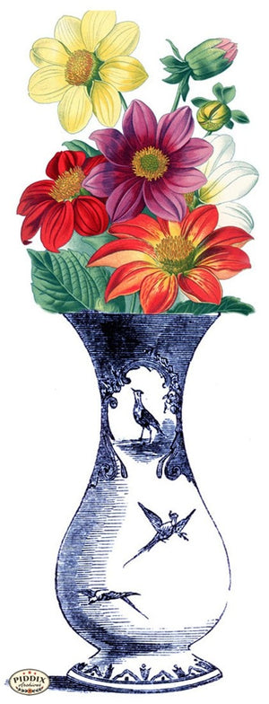 Pdxc3840C -- Chinoiserie Vases Original Collage