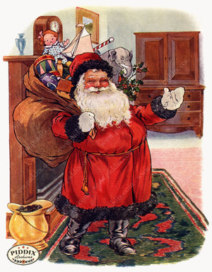 Pdxc4263 -- The Night Before Christmas Color Illustration