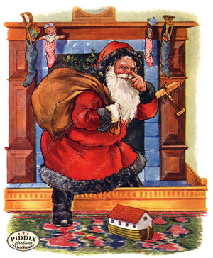 Pdxc4267 -- The Night Before Christmas Color Illustration