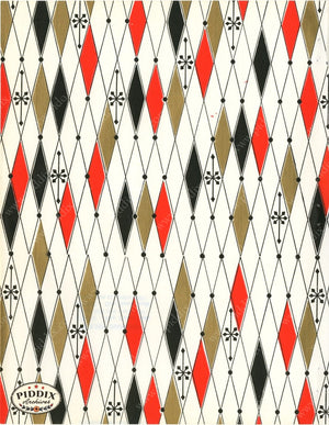 Pdxc4794 A & B -- Christmas Patterns Color Illustration