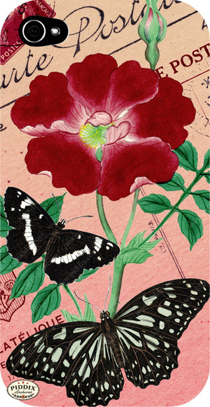 Pdxc5730 Butterfly Botanical Original Collage