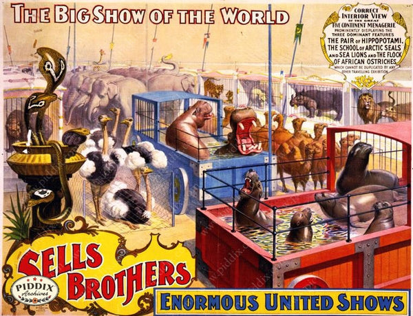PDXC7844 -- Circus Posters - piddix