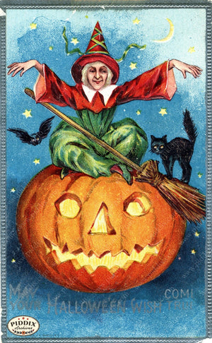 Pdxc7962 -- Halloween Postcard