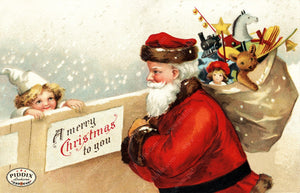 Pdxc8155 -- Santa Claus Color Illustration