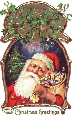 Pdxc8172 -- Santa Claus Color Illustration