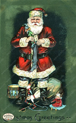 Pdxc8174 -- Santa Claus Color Illustration