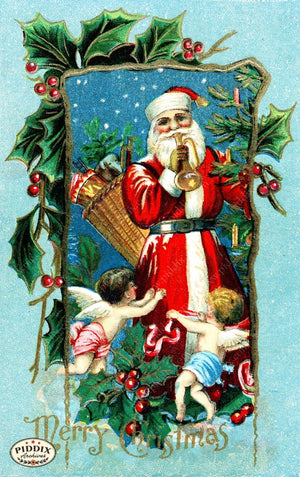 Pdxc8184 -- Santa Claus Color Illustration