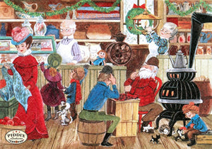 Pdxc9745 -- Santa Claus Color Illustration