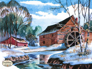 Pdxc9831 -- Snowy Scenes Color Illustration