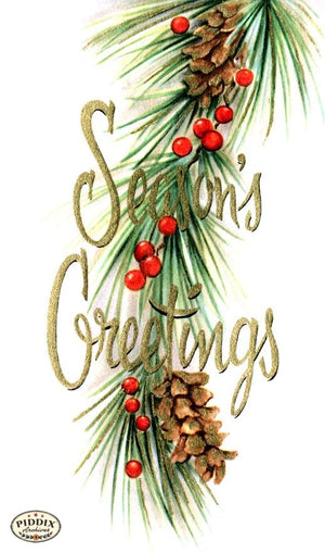 Pdxc9839A -- Christmas Words Color Illustration