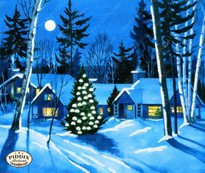 Pdxc9901 -- Snowy Scenes Color Illustration