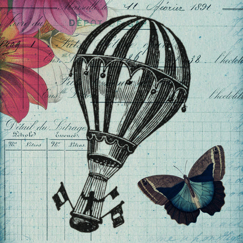 Flight & Flower Collages