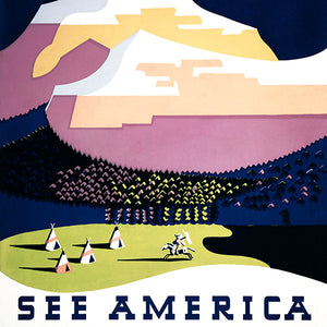 U.S. Travel Posters Including Hawaii, Puetro Rico