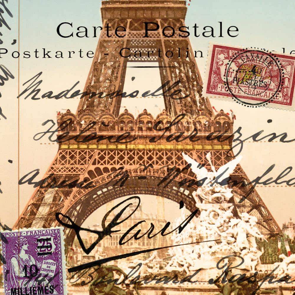 Travel Postcard Collages