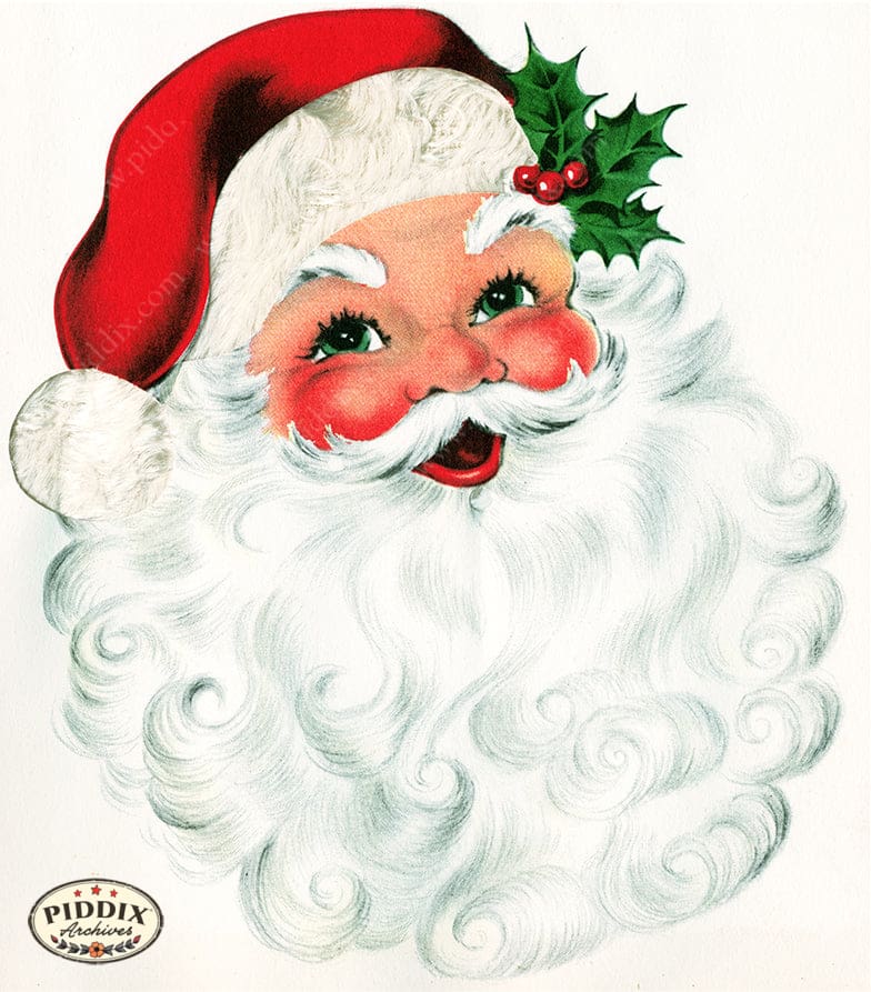 Christmas: Santa Faces - piddix