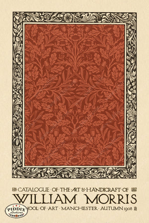 Pdxc21681C -- Patterns William Morris Color Illustration