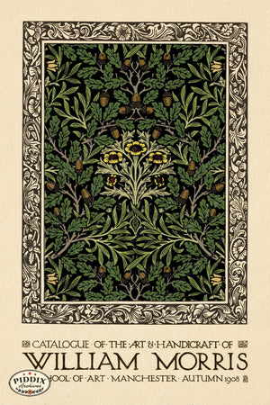 Pdxc21681E -- Patterns William Morris Color Illustration