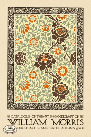 Pdxc21710C -- Patterns William Morris Color Illustration