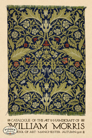 Pdxc24652B -- Patterns William Morris Color Illustration