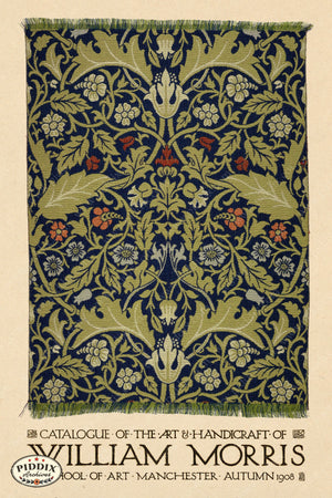 Pdxc24652B -- Patterns William Morris Color Illustration